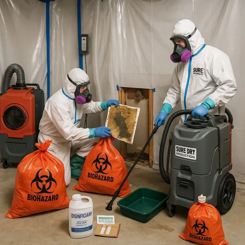 Contaminated Water Handling Protocols process in Fayetteville, NY