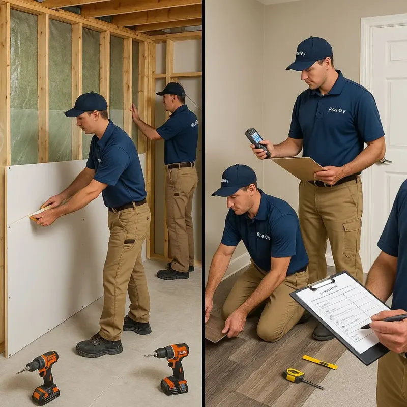 Repairs and Reconstruction process in Fayetteville, NY