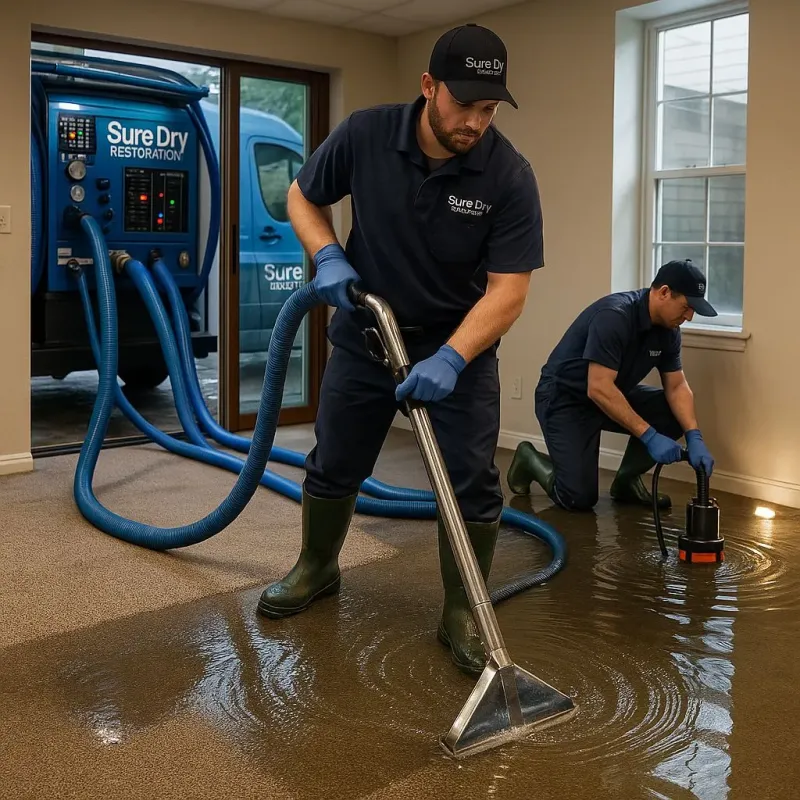 Water Extraction and Removal process in Fayetteville, NY